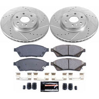 Power Stop 10 - 16 Cadillac SRX Front Z23 Evolution Sport Brake Kit - My Store