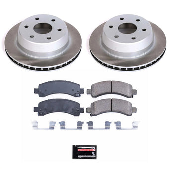 compare product Power Stop 03-06 GMC Yukon XL 1500 Rear Semi-Coated Rotor Kit