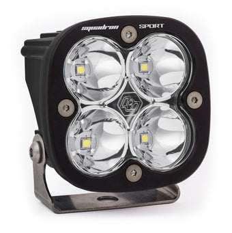 compare product Baja Designs Squadron Sport Work/Scene Pattern Black LED Light Pod - Clear