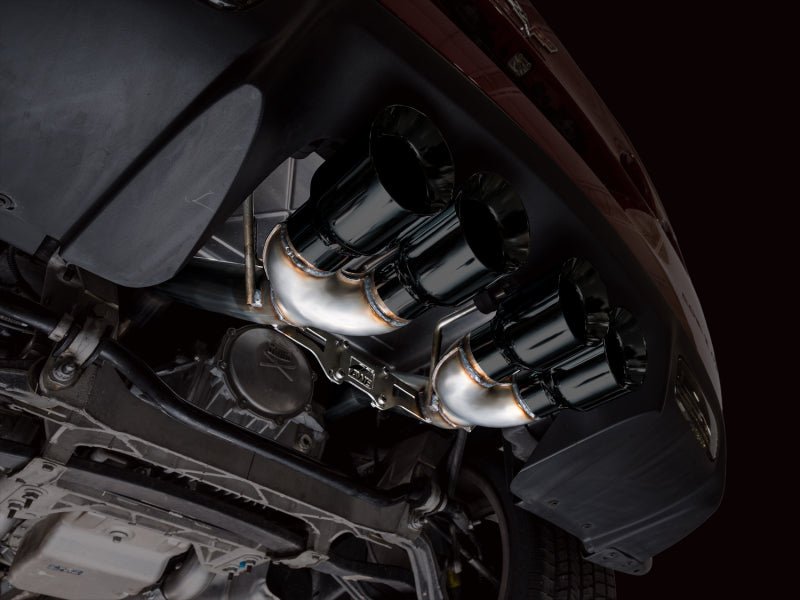 AWE Tuning 05 - 07 C6 Chevrolet Corvette 6.0L Track Edition Axle - Back Exhaust w/ Diamond Black Tips - My Store