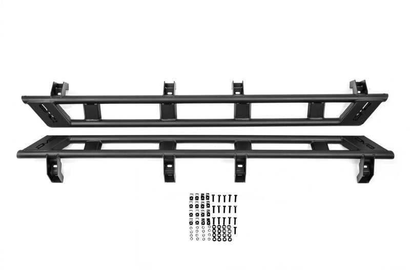 DV8 23 - 25 Chevy Colorado & GMC Canyon Rock Sliders - Micro Texture Black - My Store