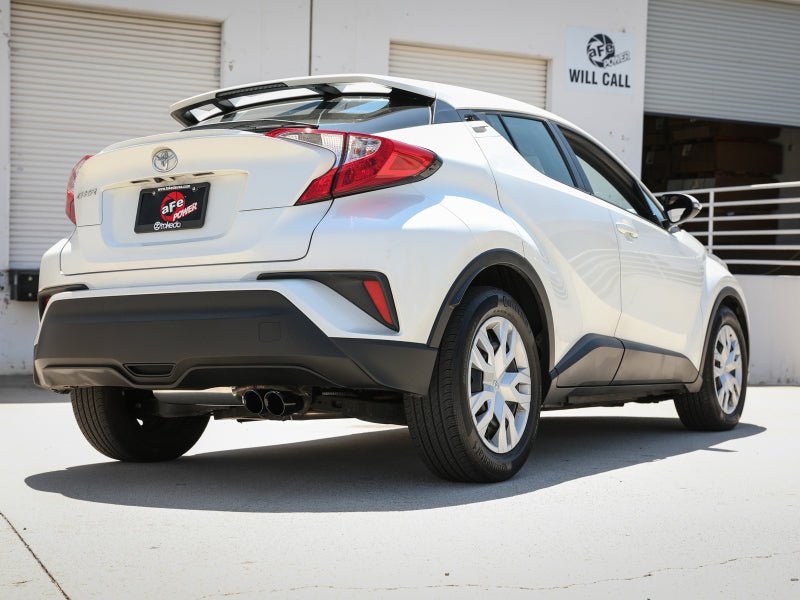 aFe Takeda 18 - 21 Toyota C - HR 2.0L 2.5in 304 Stainless Steel Cat - Back Exhaust w/ Black Tip - My Store