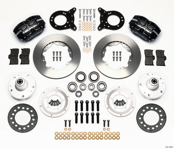 compare product Wilwood Dynapro Dust-Boot Front Kit 11.00in 1965-1969 Mustang Disc & Drum Spindle
