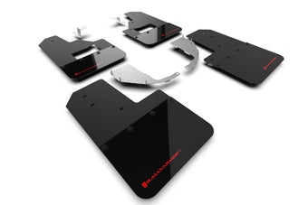 compare product Rally Armor 21-25 Ford Bronco (Steel Bmpr + RB - NO Rptr/Sprt) Blk Mud Flap w/Red Logo