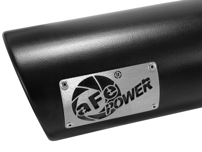 aFe MACH Force - Xp Universal Exhaust Tip 4 IN Inlet x 5 IN Outlet x 12 IN L - Black Tip - My Store