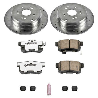 compare product Power Stop 07-09 Acura RDX Rear Z26 Street Warrior Brake Kit