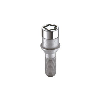 compare product McGard Wheel Lock Bolt Set - 4pk. (Tuner / Cone Seat) M14X1.5 / 17mm Hex / 24.0mm Shank L. - Chrome