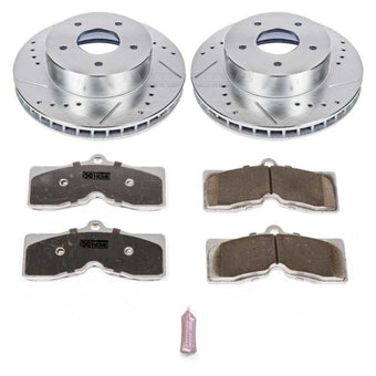 compare product Power Stop 63-82 Chevrolet Corvette Front Z26 Street Warrior Brake Kit
