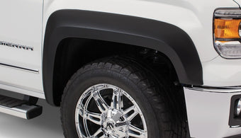 compare product Bushwacker 16-18 GMC Sierra 1500 Extend-A-Fender Style Flares 4pc - Black