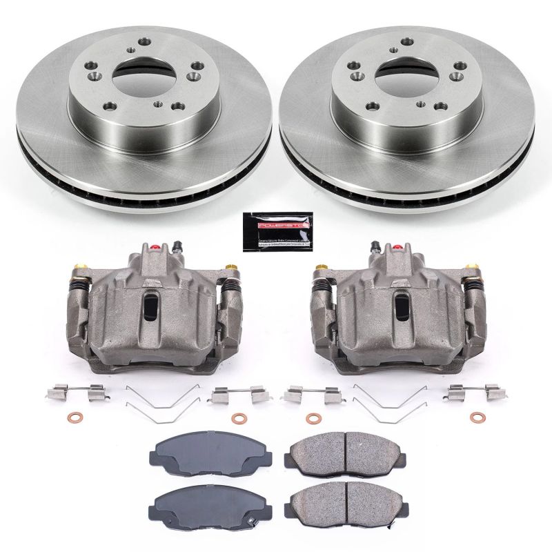 Power Stop 12 - 15 Honda Civic Front Autospecialty Brake Kit w/Calipers - My Store