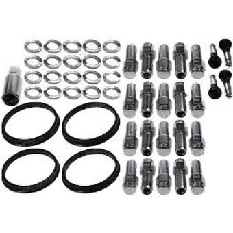 compare product Race Star 12mmx1.5 GM Open End Deluxe Lug Kit - 20 PK