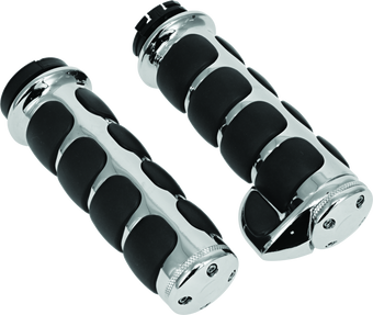 compare product Kuryakyn ISO Grips With Throttle Boss Dual Cable Chrome