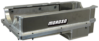 compare product Moroso Chevrolet Big Block Mark IV (w/Double Power Kick Outs) Wet Sump 6-7qt 8in Aluminum Oil Pan