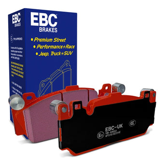 compare product EBC 12+ BMW M5 4.4 Twin Turbo (F10) Redstuff Front Brake Pads