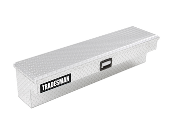 compare product Tradesman Aluminum Side Bin Truck Tool Box (70in.) - Brite