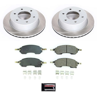 compare product Power Stop 21-23 Ford Bronco Rear Semi-Coated Rotor Kit