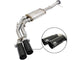 aFe Rebel Exhausts 3in SS Cat - Back 09 - 14 Ford F - 150 4.6/5.0/5.4L w/ Black Tips - My Store