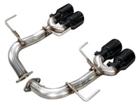 AWE Tuning 22 - 25 Subaru VB WRX Track Edition Axle - Back Exhaust - Diamond Black Tips - My Store