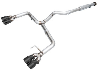 compare product AWE Tuning 2022+ VB Subaru WRX Track Edition Exhaust - Diamond Black Tips