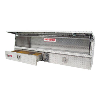 compare product Westin/Brute Contractor TopSider 90in w/ Drawers & Doors - Aluminum