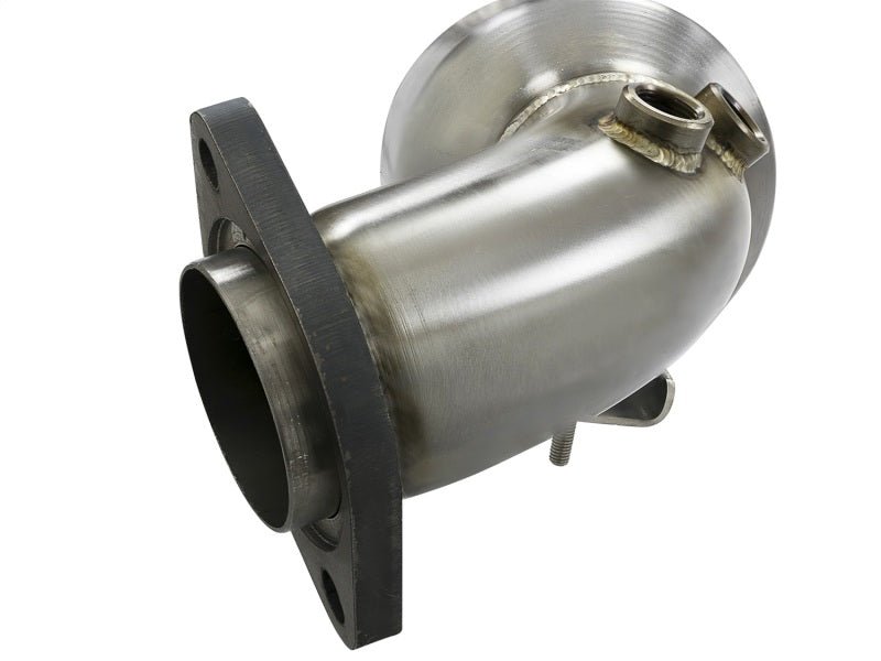 aFe Twisted Steel 3in. 304 SS Catted Series Downpipe 16 - 18 Ford Focus RS I4 - 2.3L (t) - My Store
