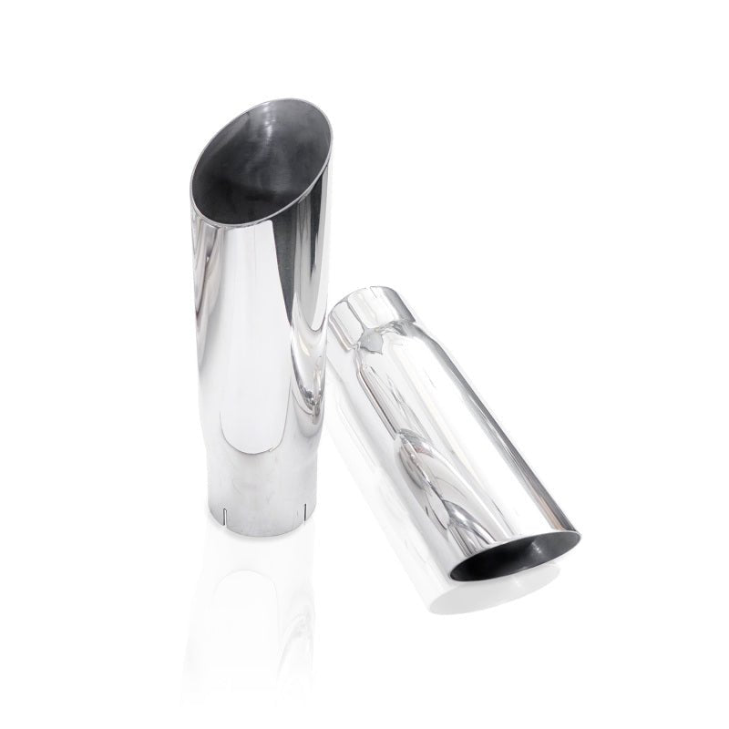 Stainless Works 15 - 25 Ford F150 5.0L Legend Aftermark Connection Dual 3.5in Side Exit Polished Tips - My Store