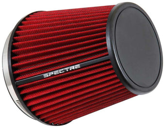 compare product Spectre HPR Conical Air Filter 6in. Flange ID / 7.313in. Base OD / 7in. Tall - Red
