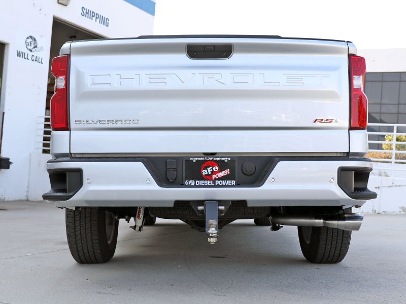 aFe Rebel XD Series 3 IN 304 Stainless Steel DPF - Back Exhaust w/Dual Polished Tips - My Store