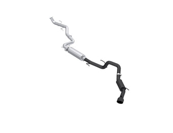 compare product MBRP 2024 Toyota Tacoma 2.4L (Excl Leaf Spring) 3in Cat-Back Single Exit Blk-Coated Aluminized Steel