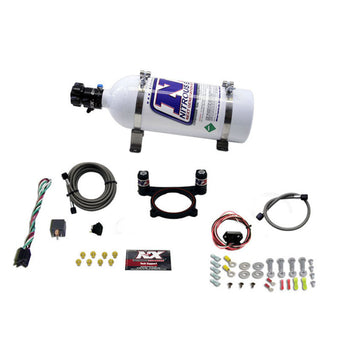 compare product Nitrous Express 11-15 Ford Mustang GT 5.0L Coyote 4 Valve Nitrous Plate Kit (50-200HP) w/5lb Bottle
