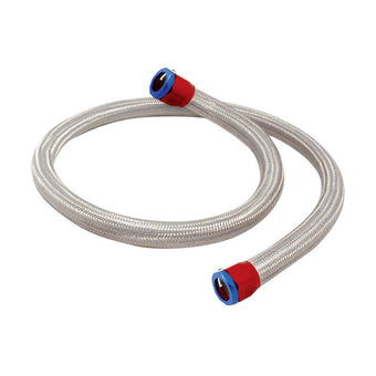 compare product Spectre Stainless Steel Flex Heater Hose Kit 5/8in. Diameter - 4ft. Red/Blue