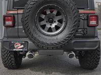 aFe Rebel Series 2.5in 304 SS Cat - Back Exhaust w/ Polished Tips 2018+ Jeep Wrangler (JL) V6 3.6L - My Store