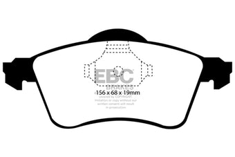 compare product EBC 97-98 Volkswagen Eurovan 2.5 Greenstuff Front Brake Pads