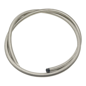 compare product DeatschWerks 10AN Stainless Steel Double Braided CPE Hose - 6ft