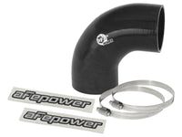 aFe Magnum FORCE CAI Univ. Silicone Coupling Kit (2.75in. ID / 3in. L) 90 Deg. Elbow Coupler - Black - My Store