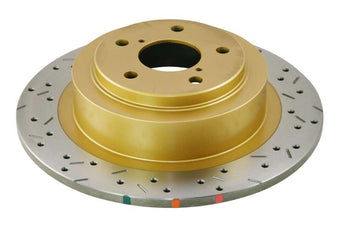 compare product DBA 01-04 Outback 2.5L/3.0 H6 Rear Drilled & Slotted 4000 Series Rotor