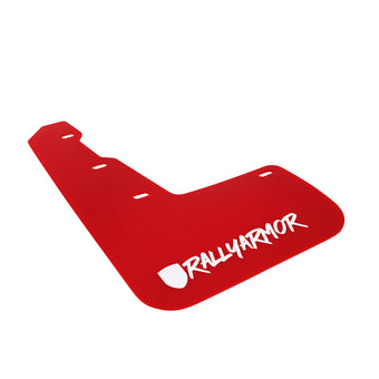 compare product Rally Armor 15-21 Subaru WRX/STI Red Mud Flap White Altered Font Logo
