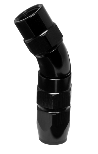 compare product Vibrant -3AN 30 Degree High Flow Hose End Fitting for PTFE Lined Hose - Aluminum