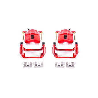 compare product Power Stop 03-07 Honda Accord Front Red Calipers w/Brackets - Pair