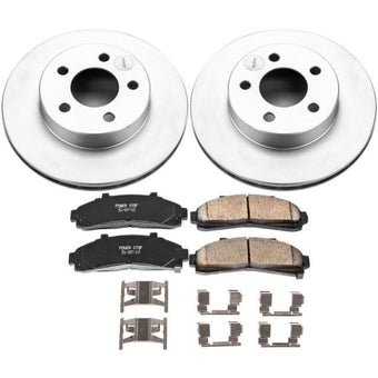 compare product Power Stop 95-01 Ford Explorer Front Z17 Evolution Geomet Coated Brake Kit