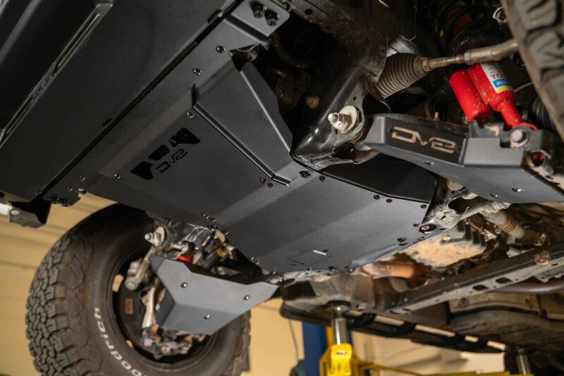 DV8 24 - 25 Toyota Tacoma & Land Cruiser Rear Belly Skid Plate - My Store