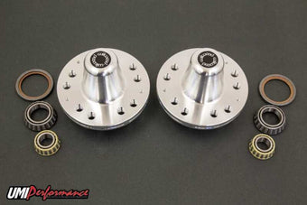 compare product UMI Performance 78-88 GM G-Body C5/C6 Front Brake Conversion Hubs & Bearings