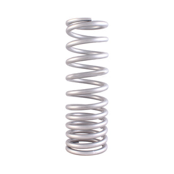 compare product QA1 2-1/2in ID Variable Rate High Travel Spring - 10in Length x 140/250lbs/in - Silver Powder Coated