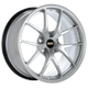 BBS RI - A 19x9 5x108 ET28 CB67 Diamond Silver Wheel 05 - 10 Ferrari 430 Excl. Center - Lock Challenge - My Store