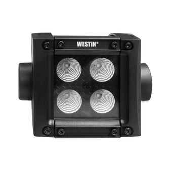 compare product Westin B-FORCE LED Light Bar Double Row 2 inch Flood w/3W Cree - Black