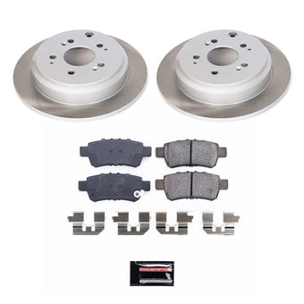 compare product Power Stop 05-10 Honda Odyssey Rear Semi-Coated Rotor Kit