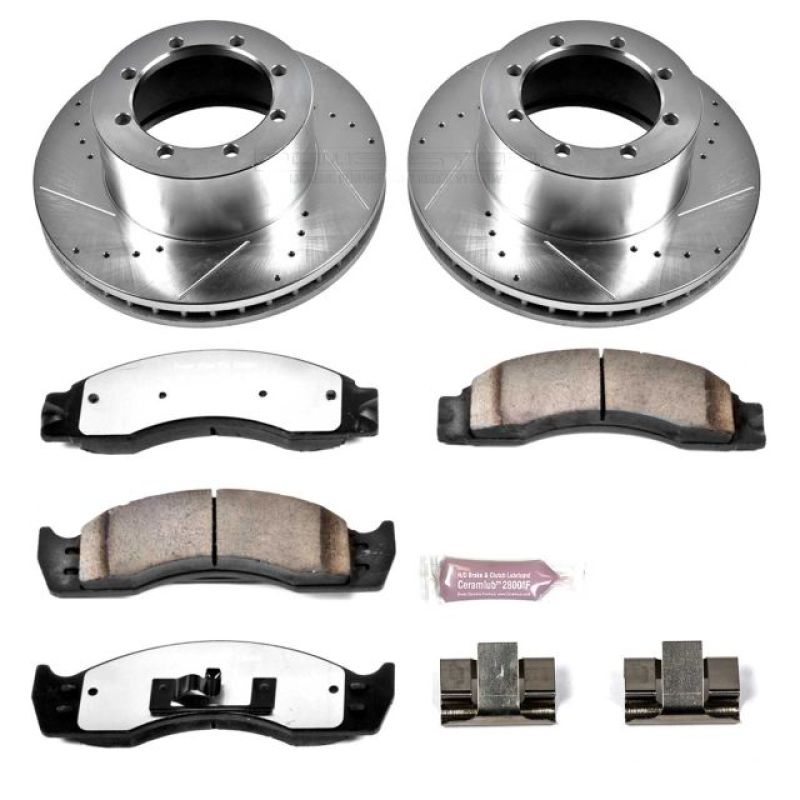 Power Stop 00 - 02 Ford E - 450 Super Duty Rear Z36 Truck & Tow Brake Kit - My Store