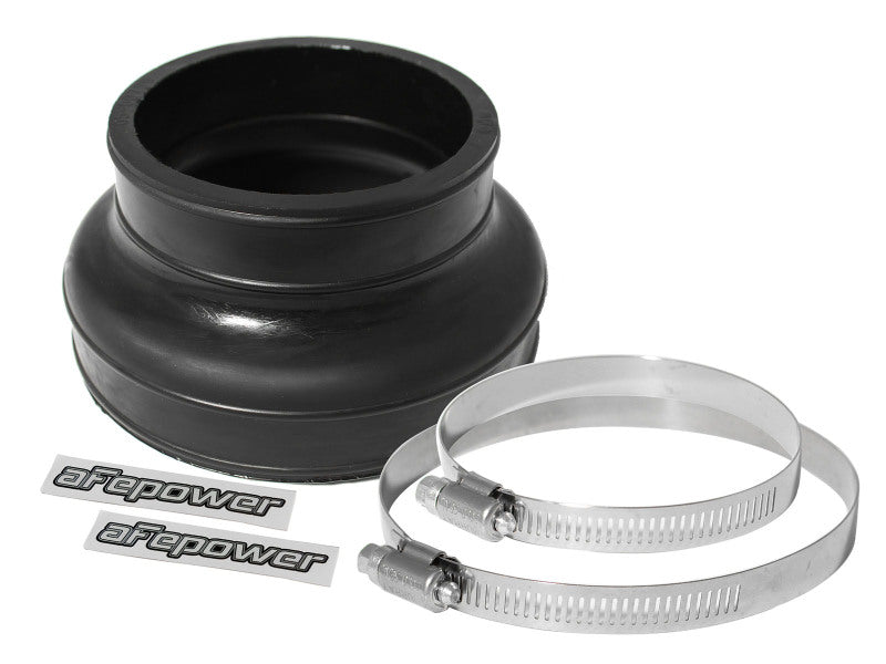 aFe Magnum FORCE Intake Coupling Kit (4 IN to 3 IN ID x 2 - 1/3 IN L) Straight Reducer - Black - My Store