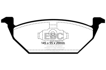 compare product EBC 98-99 Volkswagen Beetle 2.0 Ultimax2 Front Brake Pads
