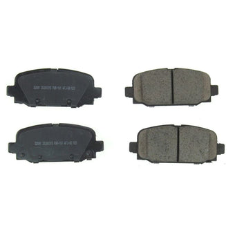 compare product Power Stop 18-19 Jeep Compass Rear Z16 Evolution Ceramic Brake Pads